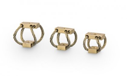 油壓緩沖器-鋼絲繩隔震器